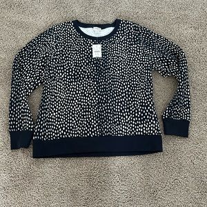 J. Crew Pullover Sweatshirt. Size Medium. NWT